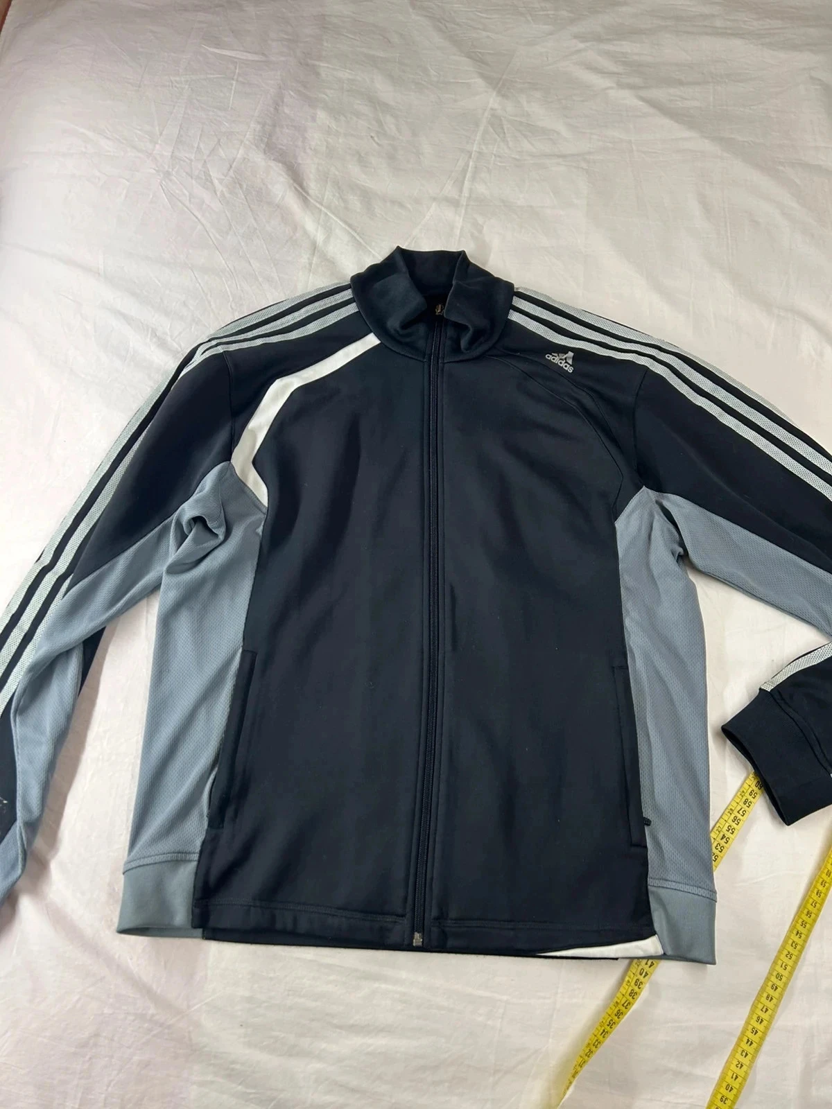 Veste légère noire adidas vintage style rétro années 2000s
